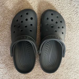 Black Crocs